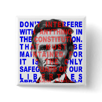 Abraham Lincoln Quote Button