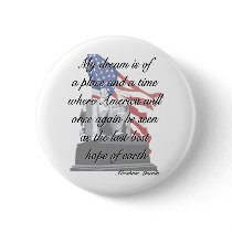 Abraham Lincoln quote button