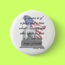 Abraham Lincoln quote button