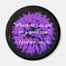 Abraham Lincoln Quote Fridge Magnets