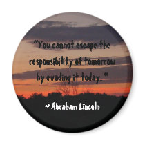 Abraham Lincoln Quote magnets