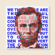 Abraham Lincoln Quote Magnet