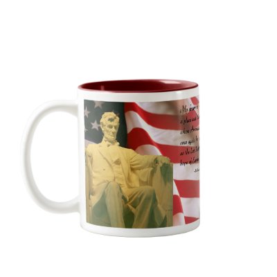 Abraham Lincoln quote mug by photoinspiration