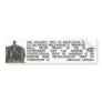 Abraham Lincoln Quote on our Revolutionary Right Bumper Sticker
