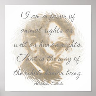 Abraham Lincoln Quote Poster