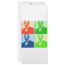 Abraham Lincoln rack cards by SpeakYourMind Abraham Lincoln rack cards