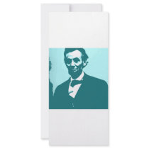 Abraham Lincoln rack cards by Incatneato Abraham Lincoln rack cards