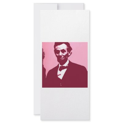 Abraham Lincoln Custom Rack Cards by SpeakYourMind