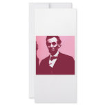 Abraham Lincoln Custom Rack Cards