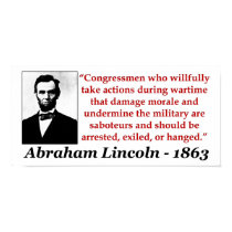 Abraham Lincoln: Saboteurs Should Be... posters