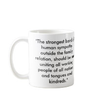 Abraham Lincoln Socialist Quote mugs