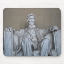Abraham Lincoln statue Mouse Pad