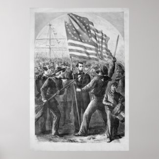 Abraham Lincoln Vintage Artwork print