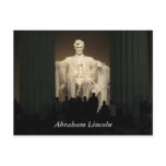 Abraham Lincoln, washington DC Post Cards