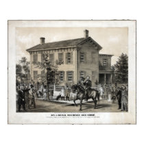 Abraham Lincoln's Home posters by historyclues Abraham Lincoln's Home posters