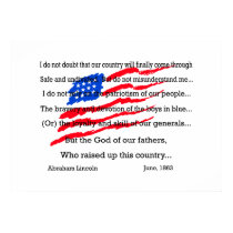 Abraham Lincoln's Words posters