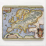 Abraham Ortelius' 1595 Map of Europe Mousepad
