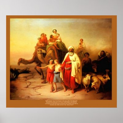 Abraham's Journey Josef Molnar Reproduction Print by BibleStudyAids