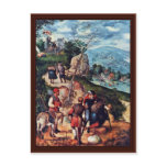 Abraham'S Sacrifice By Braunschweiger Monogrammist Post Card