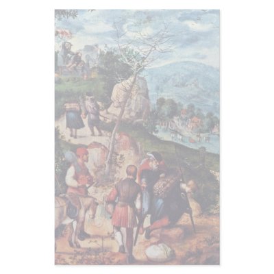 Abraham'S Sacrifice By Braunschweiger Monogrammist Custom Stationery by Artcollection