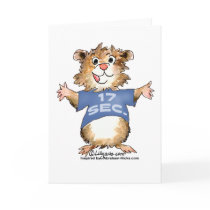 Abrahamster 17 Seconds Greeting Card / Notecard by zooogle Abrahamster 17 Seconds Greeting Card / Notecard