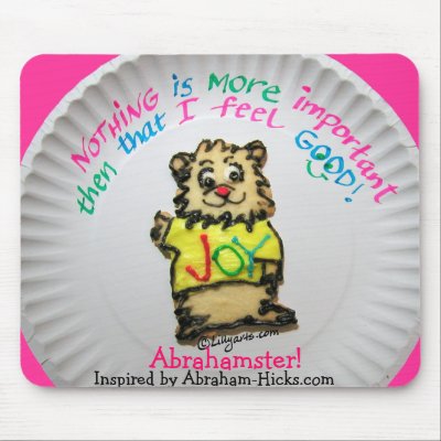 Abrahamster Cookie Feel Good Mousepad by zooogle