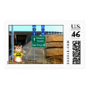 Abrahamster in Yuma Custom Postage Stamps
