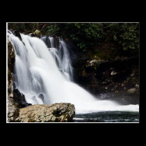 Abrahm Falls Postcard 2 postcards