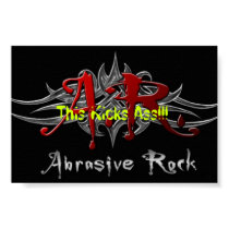 Abrasive Rock Kicks Ass posters