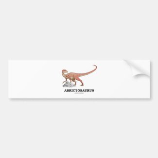 Abrictosaurus (Heterodontosaurid Dinosaur) Bumper Stickers