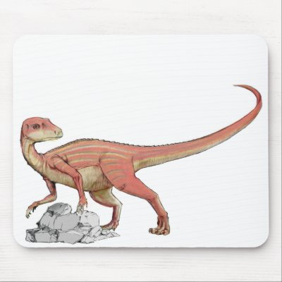 Abrictosaurus - Jurassic Dinosaur Mouse Pads by LisasLair
