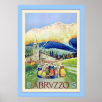 Abruzzo ~ Vintage Italian Travel Posters