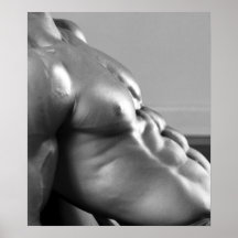 Abs Gym Wall & Health Club Poster