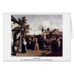 Abschied By Tschernyschow Alexej Filippowitsch Card