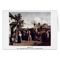 Abschied By Tschernyschow Alexej Filippowitsch Card
