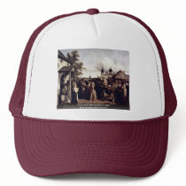 Abschied By Tschernyschow Alexej Filippowitsch Mesh Hat