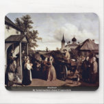 Abschied By Tschernyschow Alexej Filippowitsch Mouse Pad
