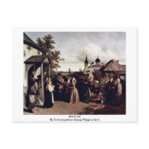 Abschied By Tschernyschow Alexej Filippowitsch Postcard