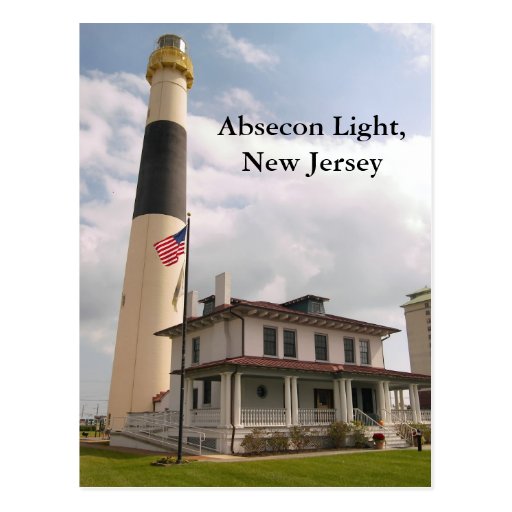 Absecon Light, New Jersey Postcard Zazzle