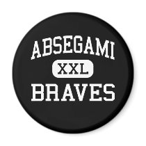 Absegami - Braves - High - Galloway New Jersey magnets
