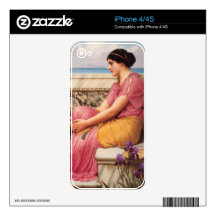 Absence makes the heart grow fonder iPhone 4S decal