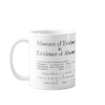 Absence of Evidence is Evidence of Absence Mug