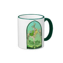 Absinthe Art Nouveau Coffee Mug