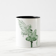 Absinthe Art Signature Green Fairy 2B Coffee Mug