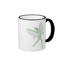 Absinthe Art Signature Green Fairy 3B Coffee Mugs