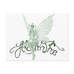 Absinthe Art Signature Green Fairy - Absinthe Postcard