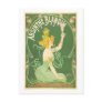 Absinthe Blanoui Vintage Absinthe Poster Art Post Card