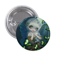 "Absinthe Butterflies" Button buttons