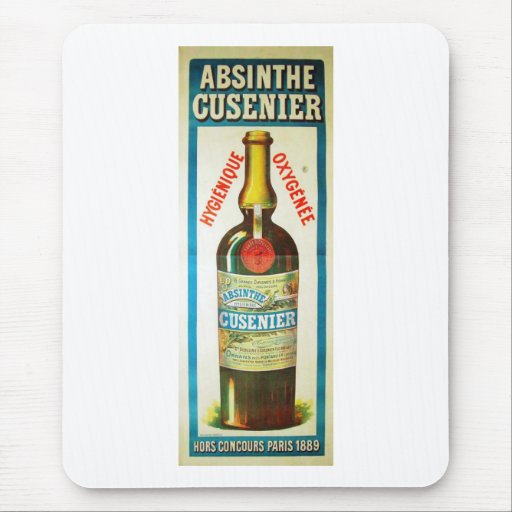 ABSINTHE CUSENIER MOUSE PAD