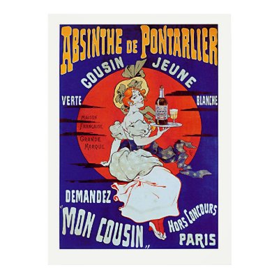 Absinthe de Pontarlier Print by omalley1